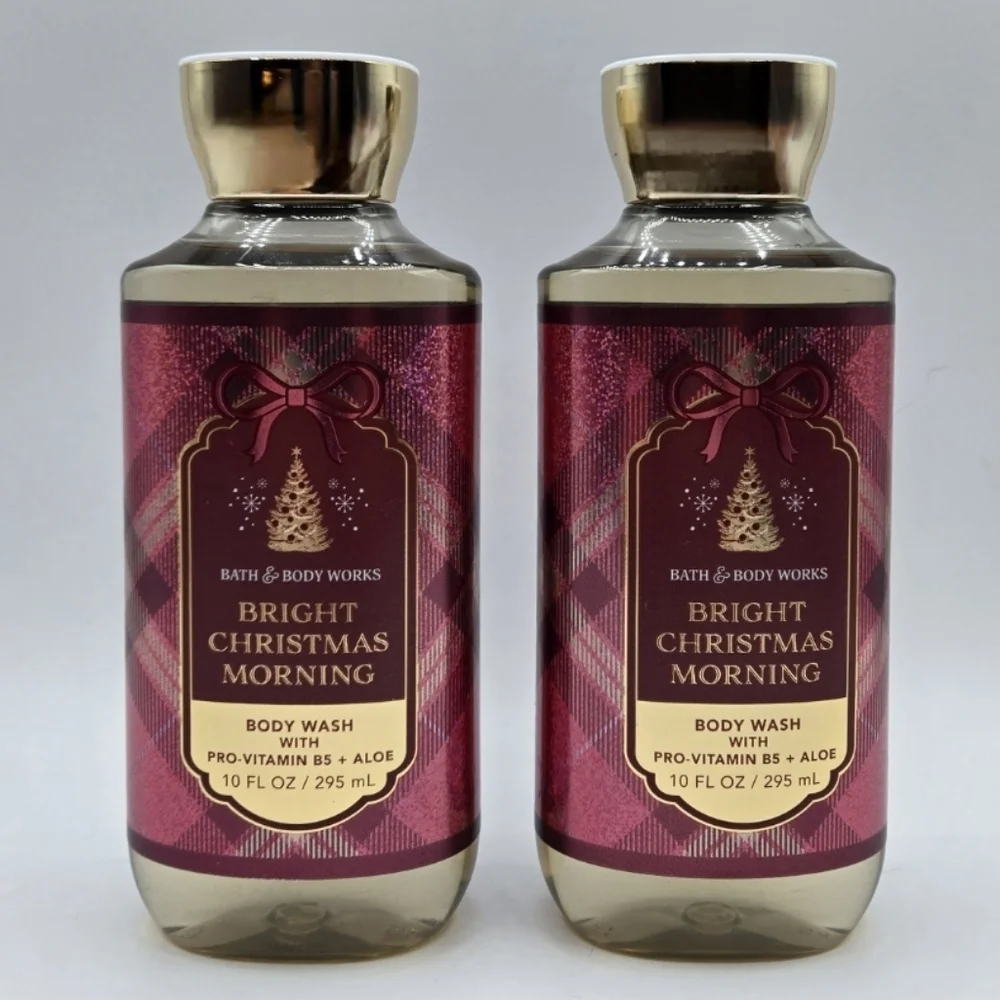 Bath & Body Works Bright Christmas Morning Body Wash Bundle Set